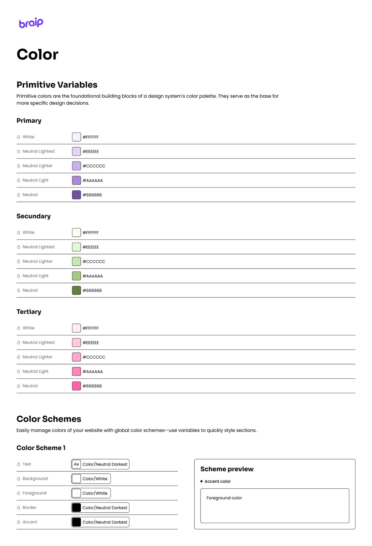 Frame Valles do style guide — o tema Valle aplicado em composição de página, com tipografia e paleta próprias